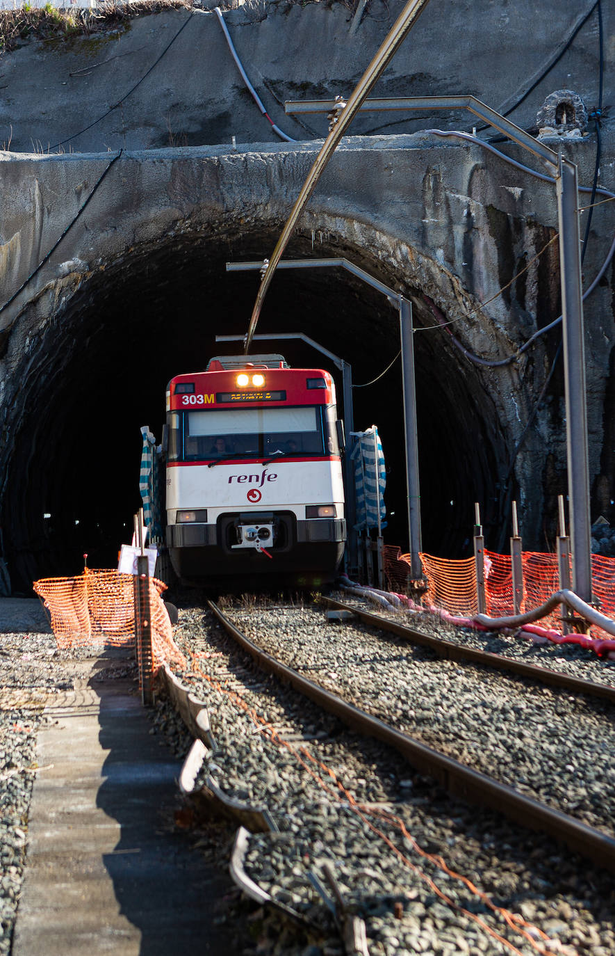 Así van las obras del TAV en Gaintxurizketa