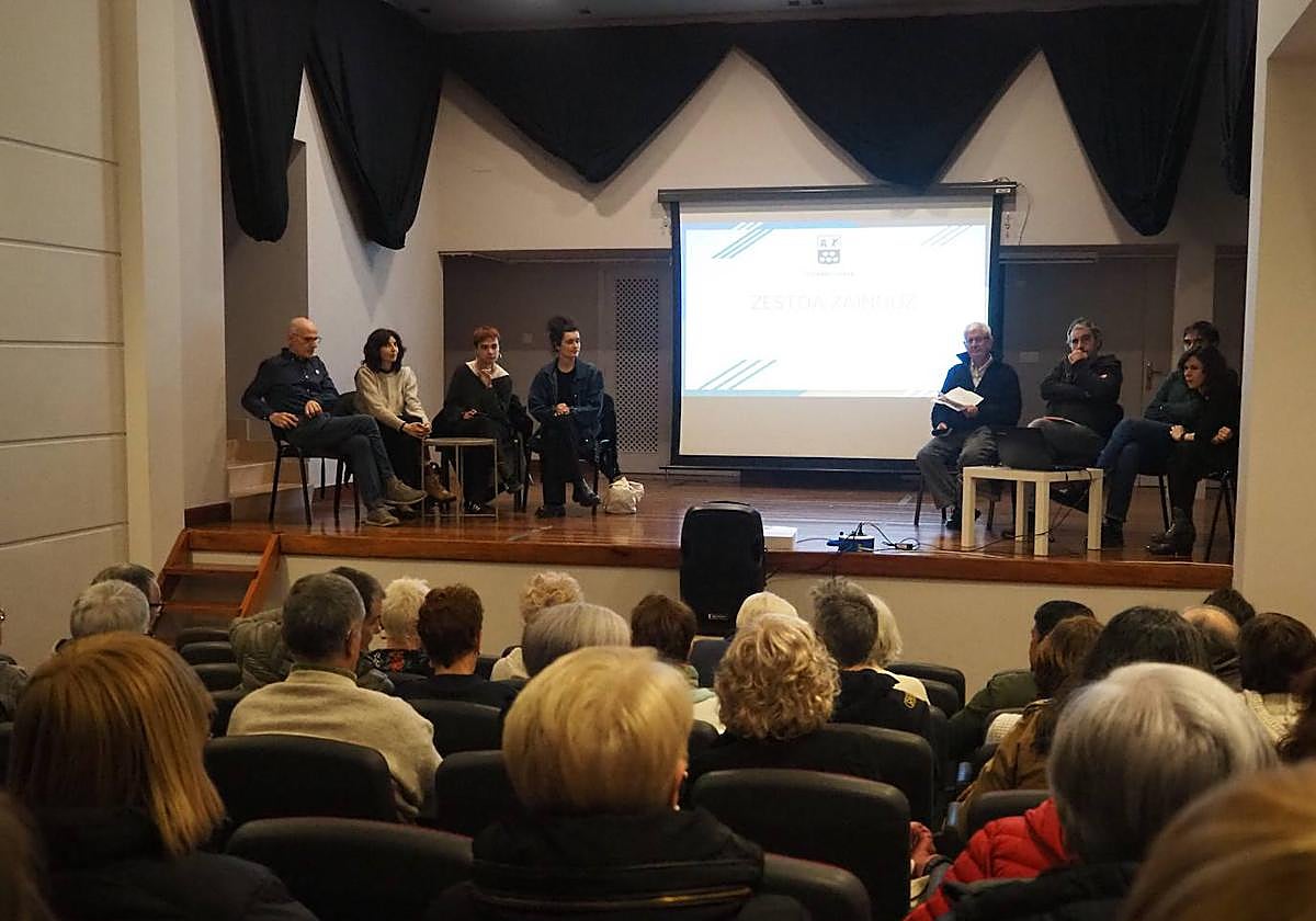 Ostegunean egin zen aurkezpenaren une bat.