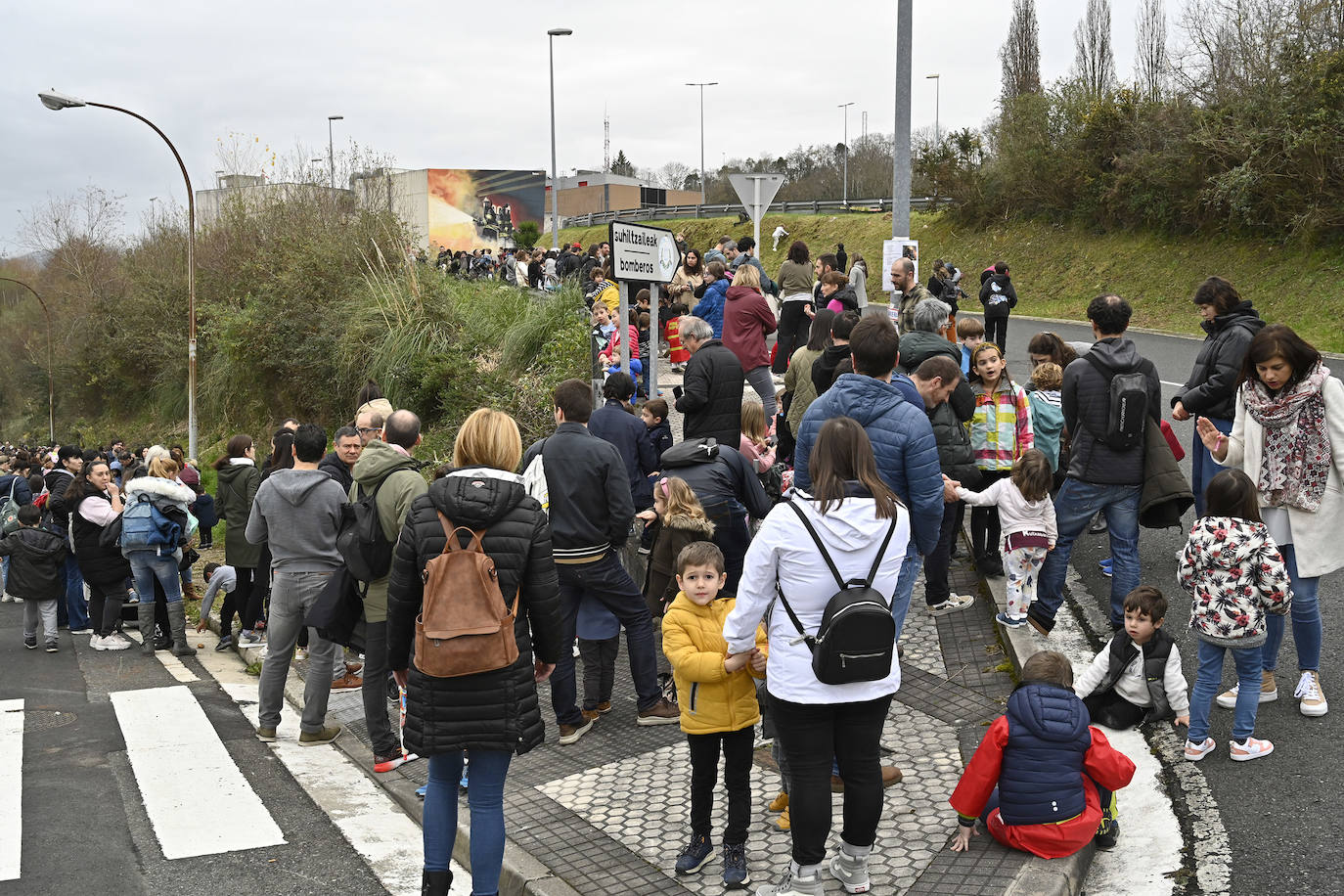 Las mejores imágenes de la jornada de puertas abiertas en el parque de bomberos