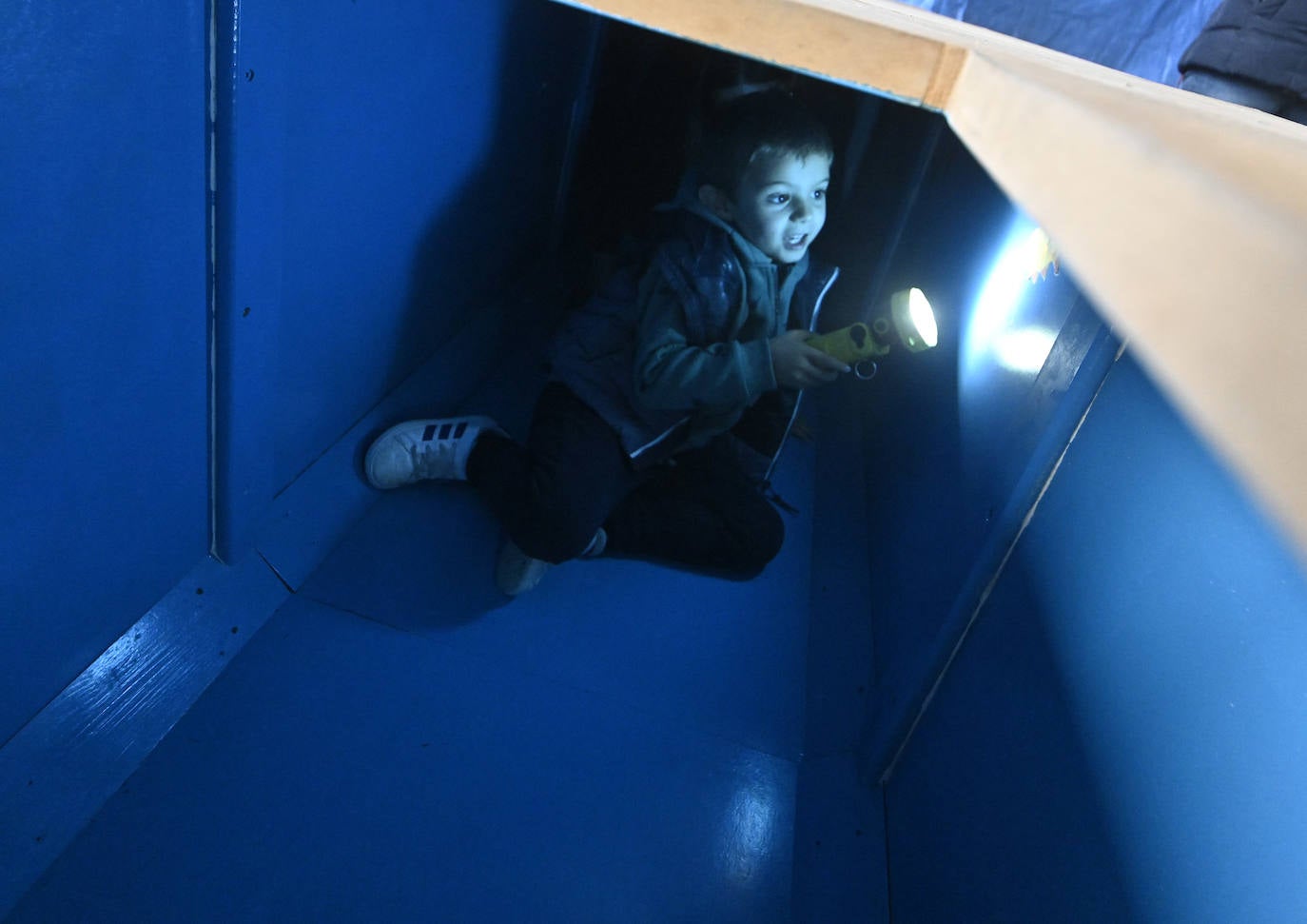 Las mejores imágenes de la jornada de puertas abiertas en el parque de bomberos