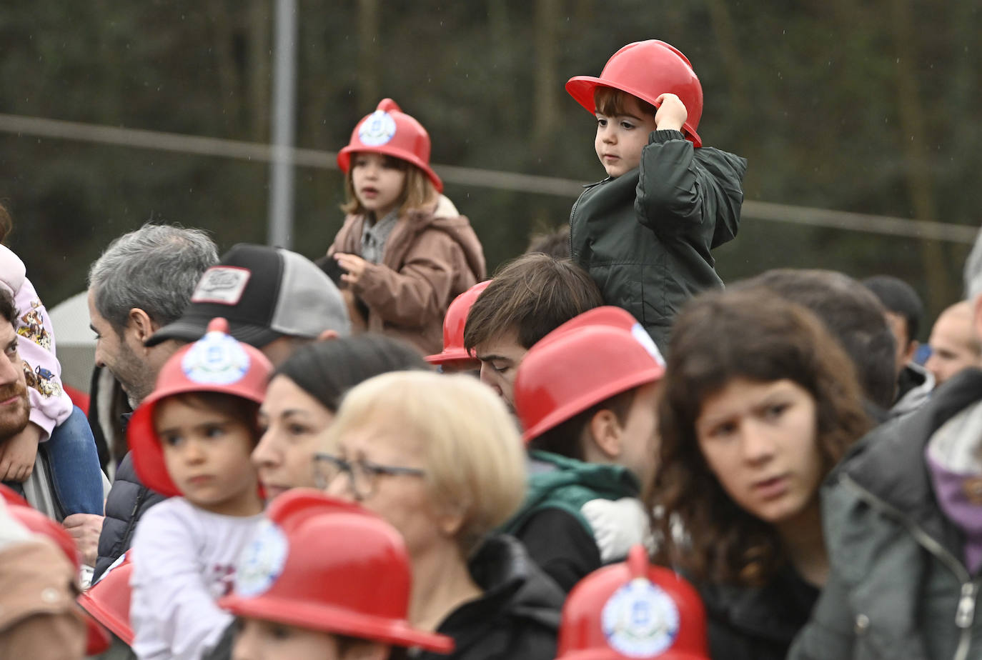 Las mejores imágenes de la jornada de puertas abiertas en el parque de bomberos