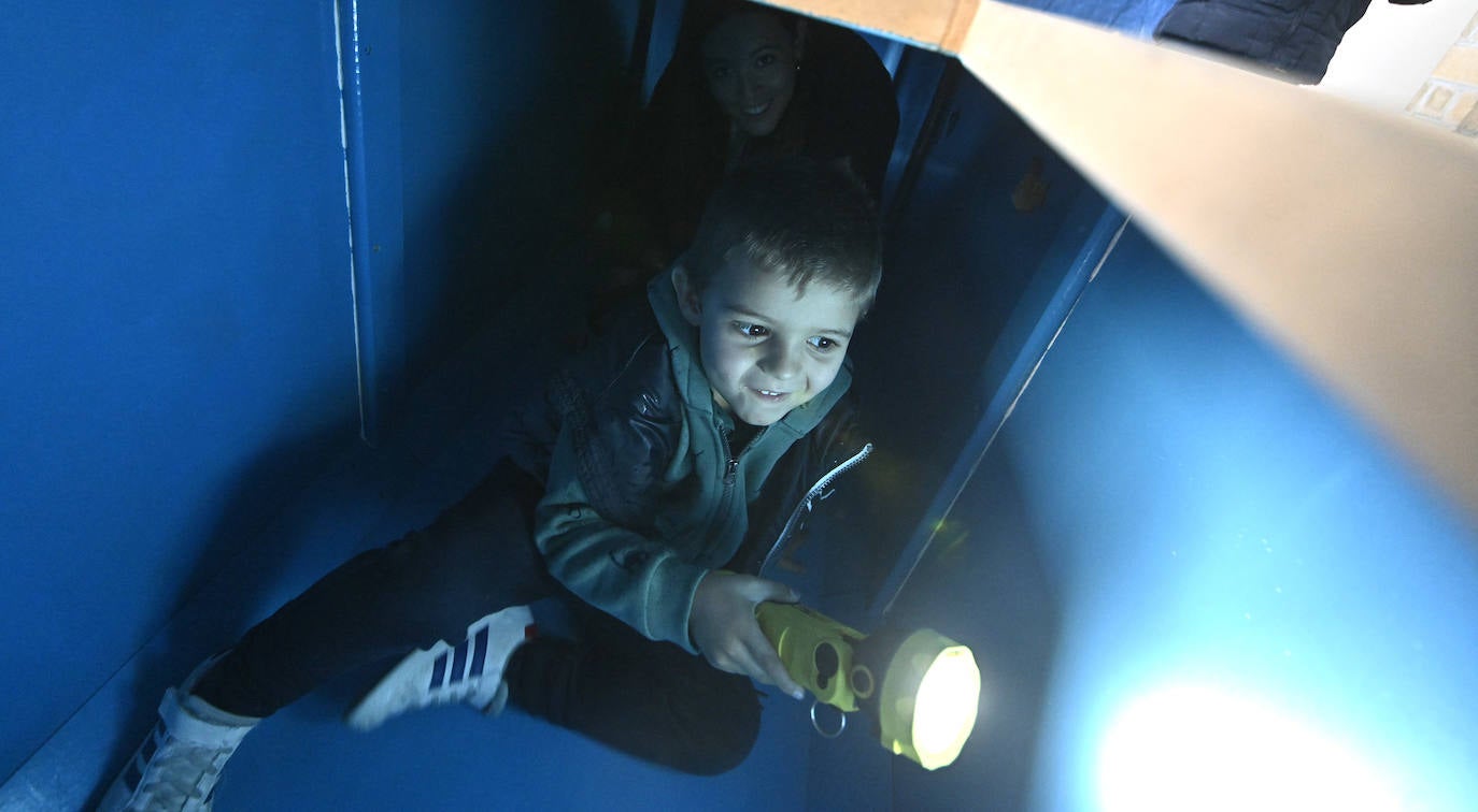 Las mejores imágenes de la jornada de puertas abiertas en el parque de bomberos