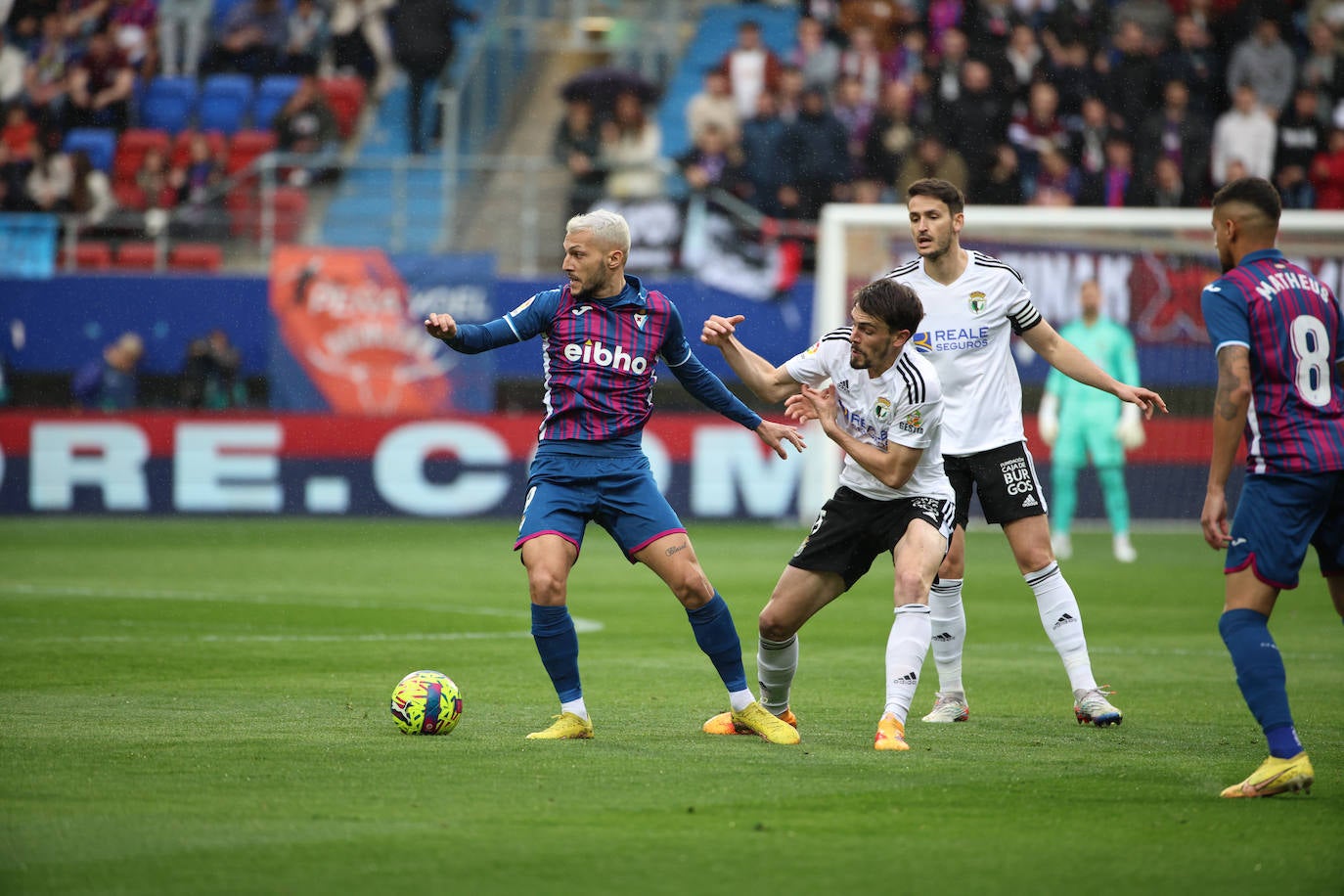Las mejores imágenes del Eibar-Burgos
