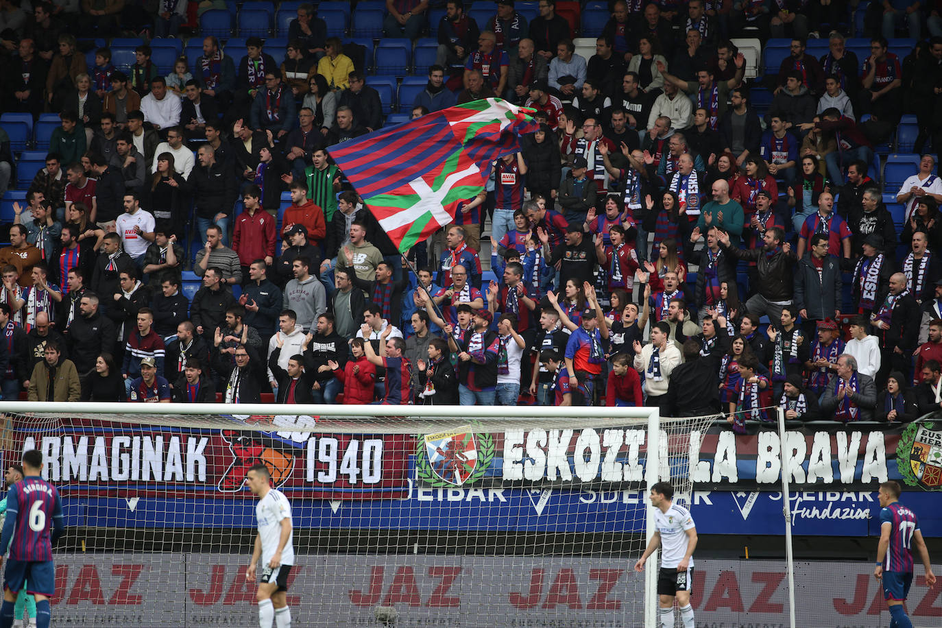 Las mejores imágenes del Eibar-Burgos