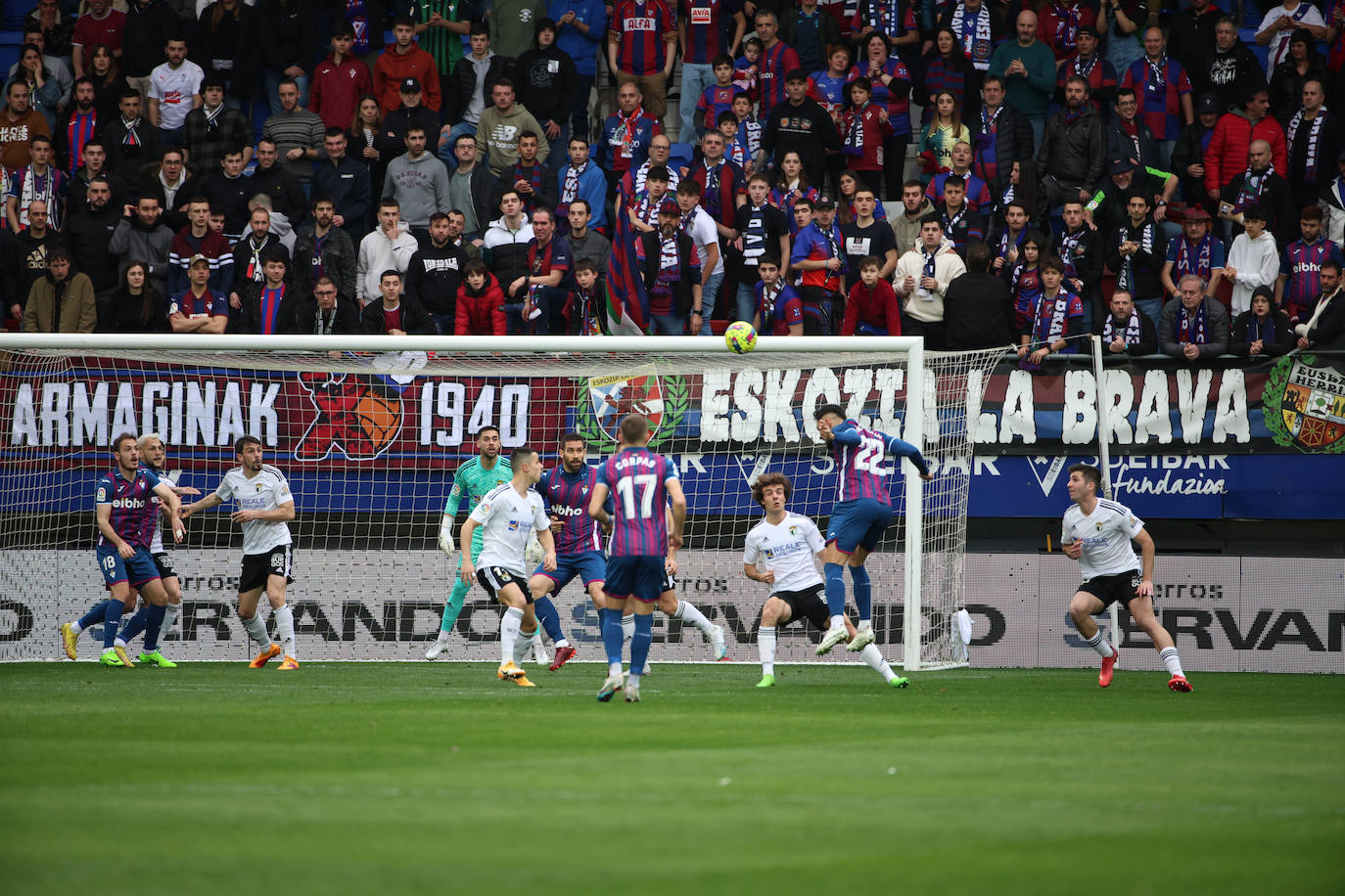 Las mejores imágenes del Eibar-Burgos