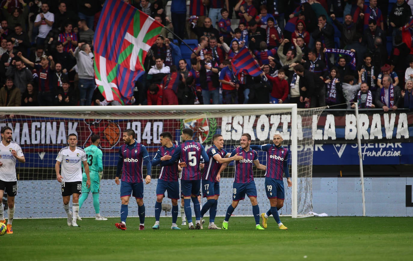 Las mejores imágenes del Eibar-Burgos