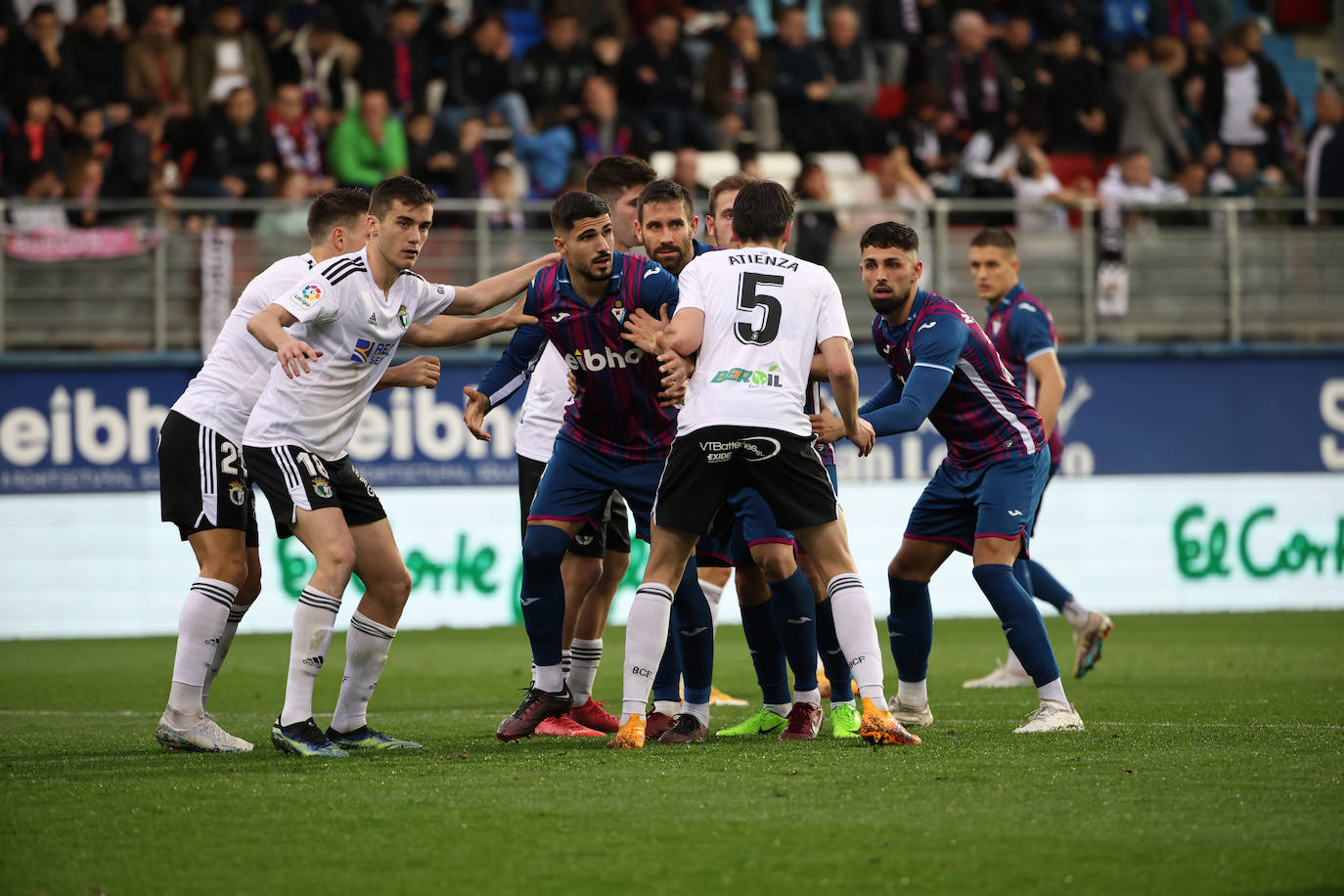 Las mejores imágenes del Eibar-Burgos