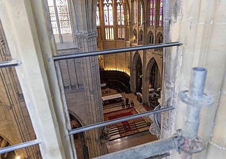 Imagen secundaria 1 - El Buen Pastor, pendiente de su fachada Oeste