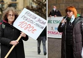 Maritxu Serrano y Shole Agirre.