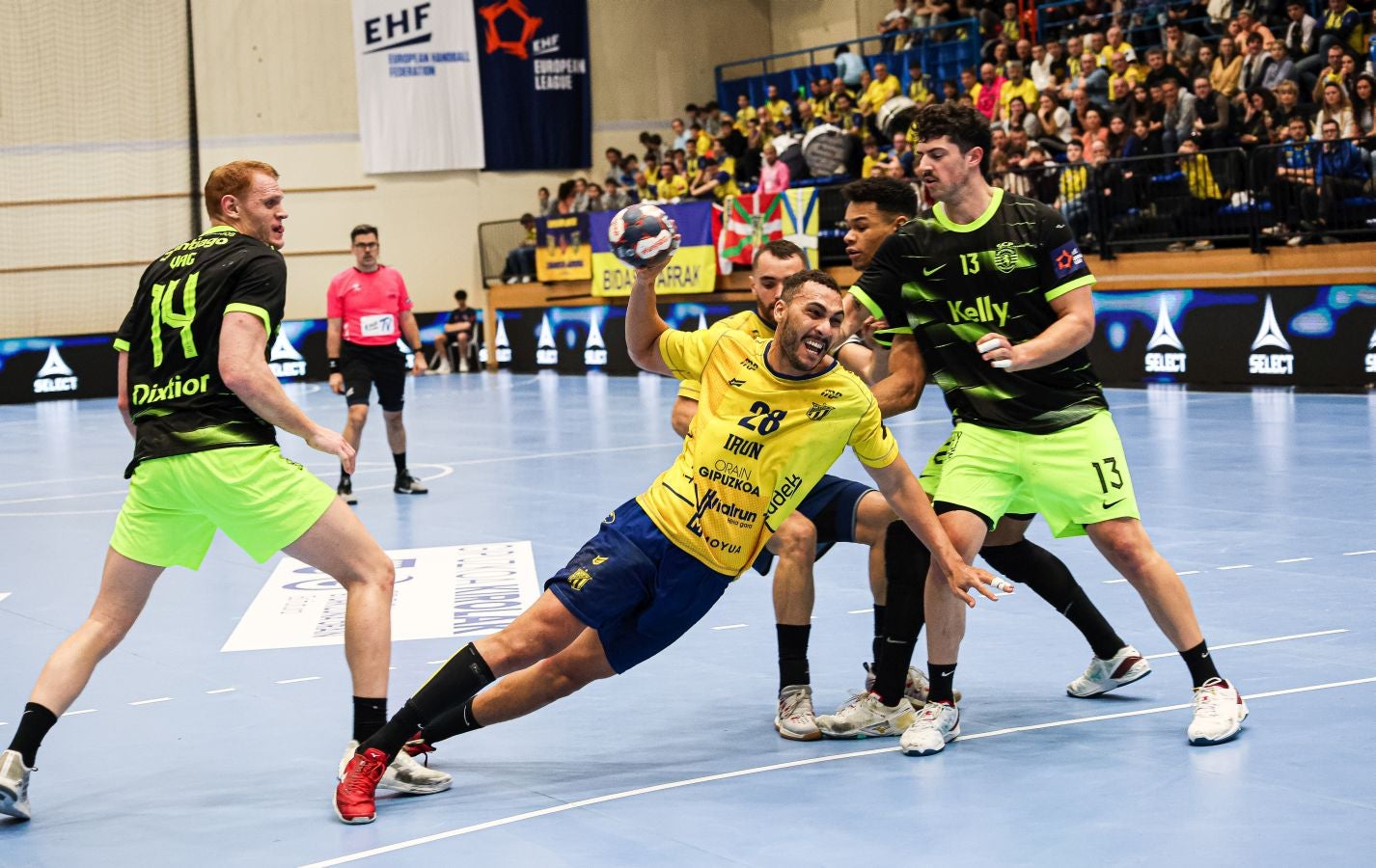 El Bidasoa Irun se impone al Sporting de Portugal