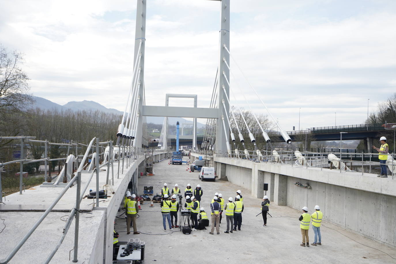 Transportes concluirá en un año el tramo de la Y vasca entre Hernani y Astigarraga