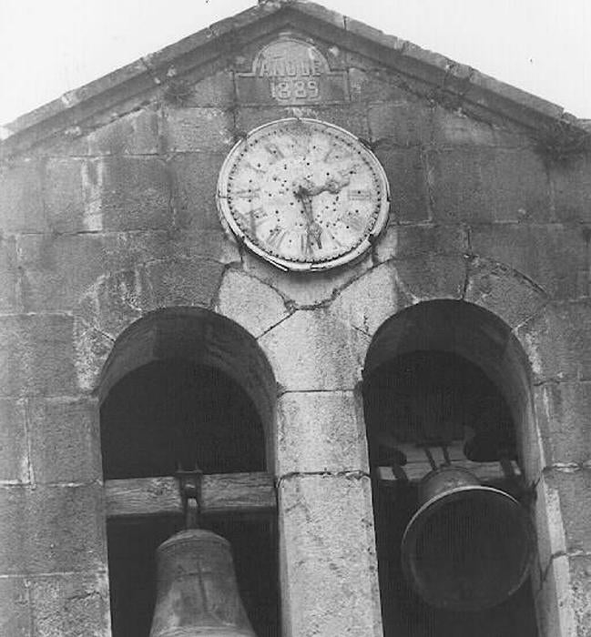 Campanario de la Iglesia San Andrés de Astigarribia, en Mutriku.