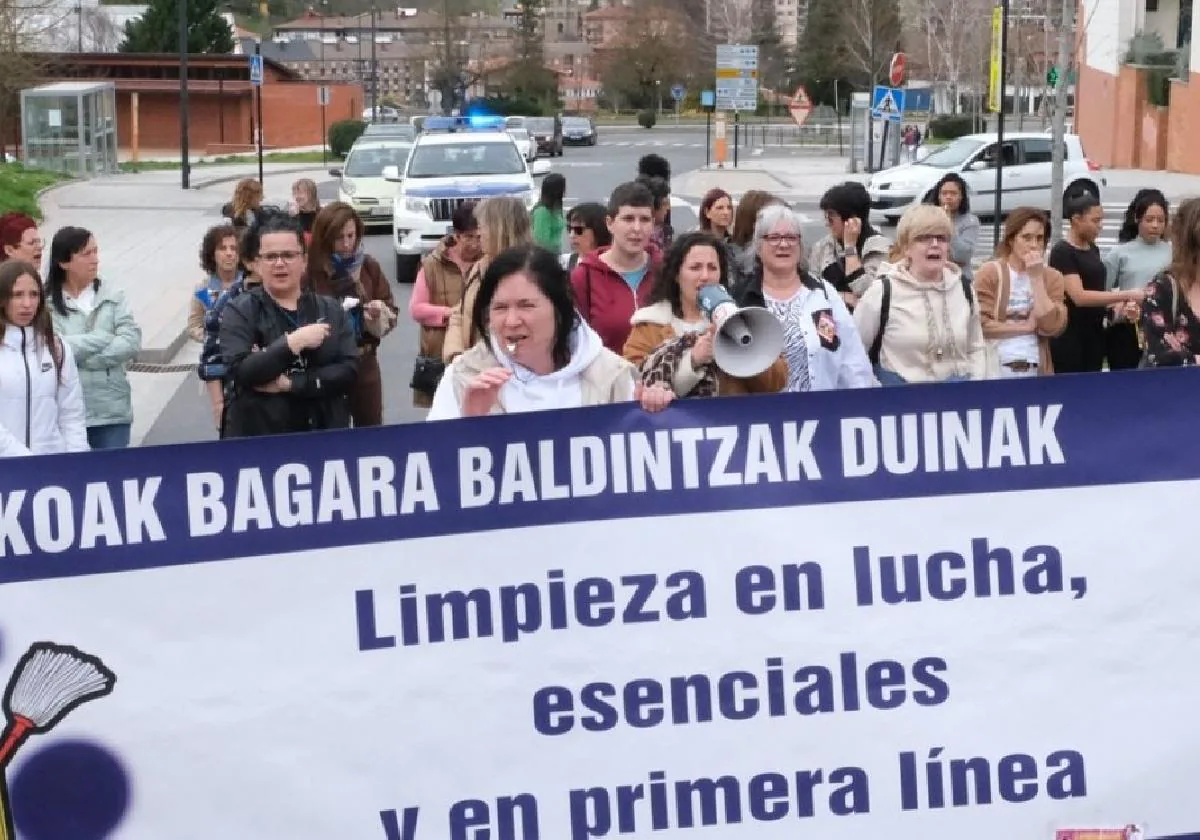 Zumarraga: Manifestación De Trabajadoras Del Hospital | El Diario Vasco