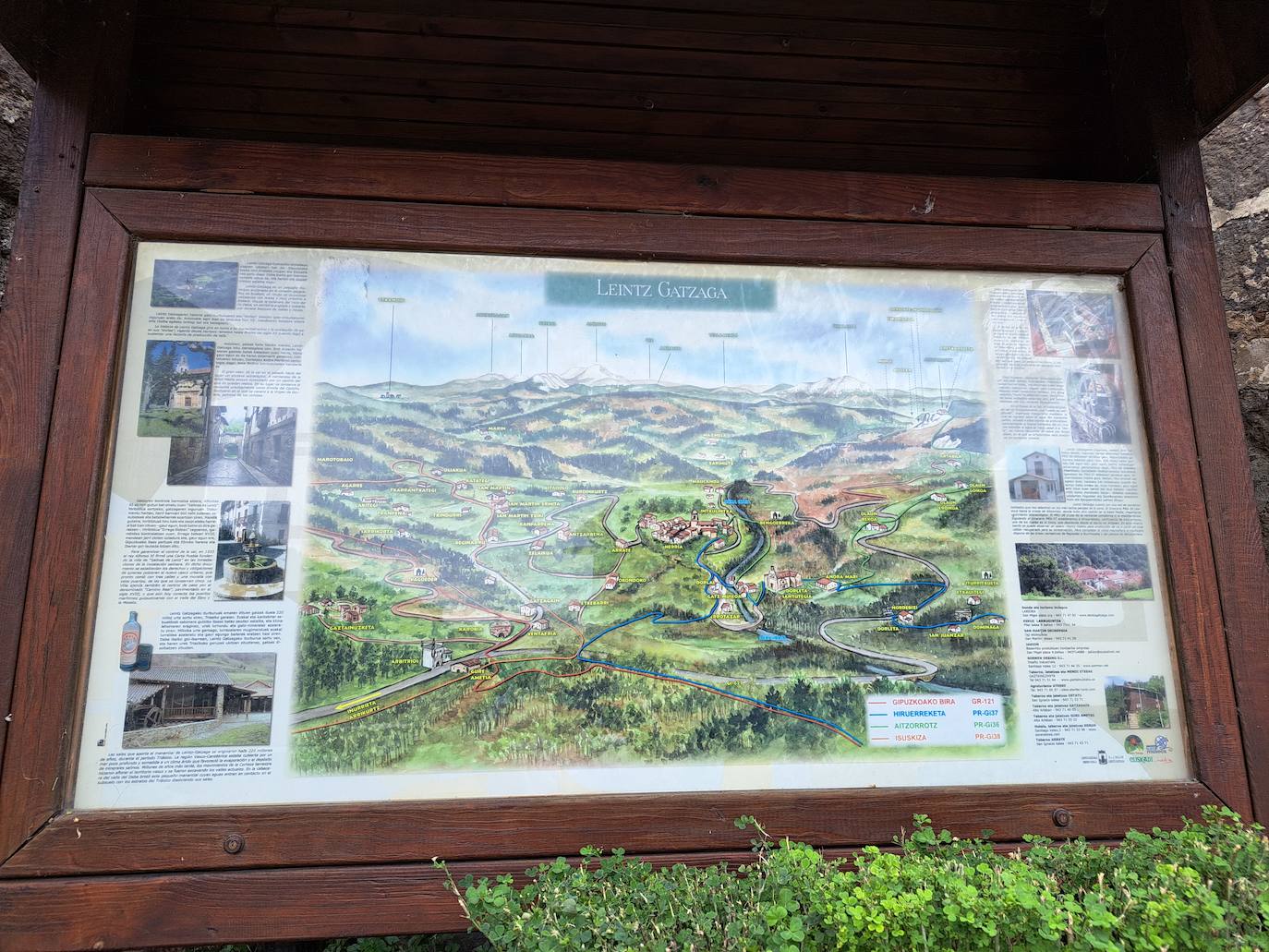 Aitzorrotz, una mole sobre el Alto Deba