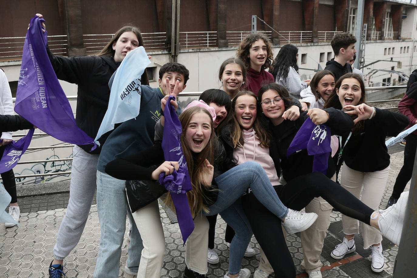 Errenteria eta Donostia batu ditu giza kateak