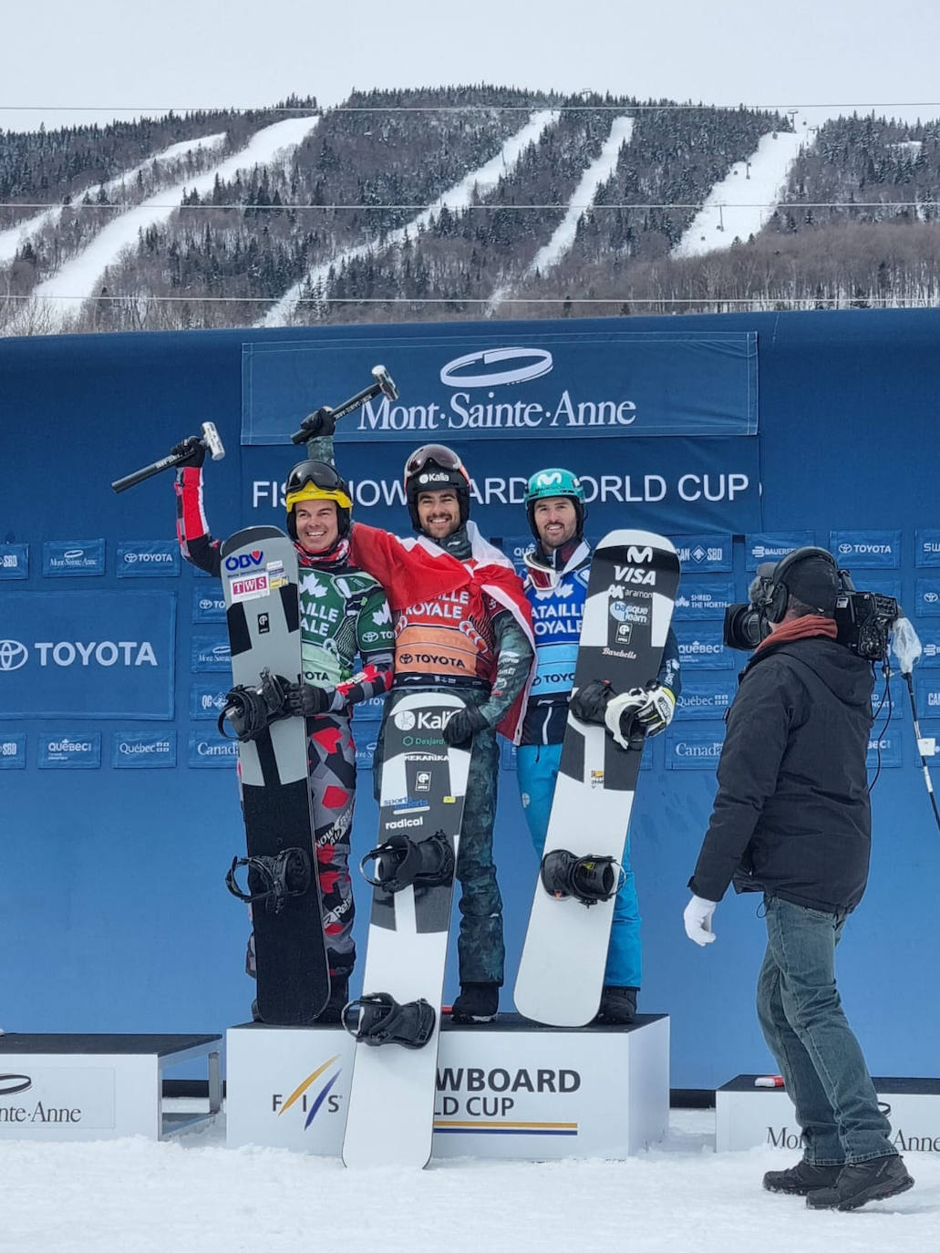 Lucas Eguibar, en acción en una prueba de la Copa del Mundo.