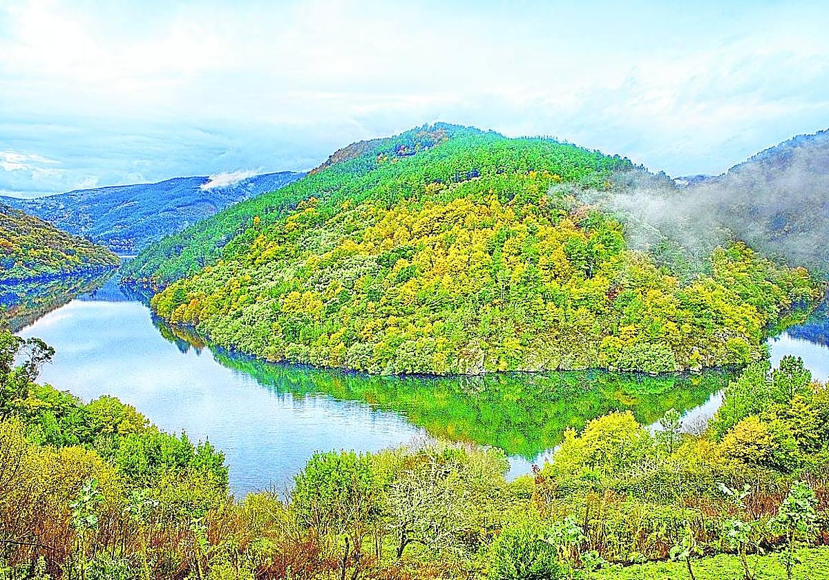 Cabo do Mundo-Canón do río Miño.