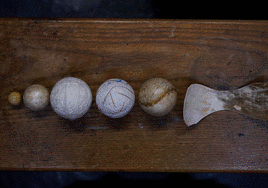 Así es el viaje de las pelotas hasta la final del Navarra Arena