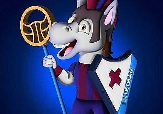La mascota del S. D. Eibar.