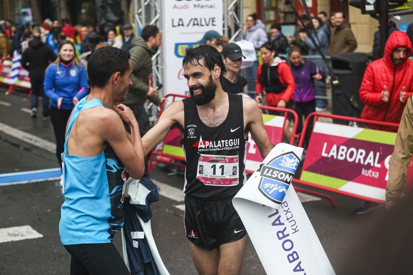 Sigueni y Suárez se llevan el triunfo en la Media Donosti