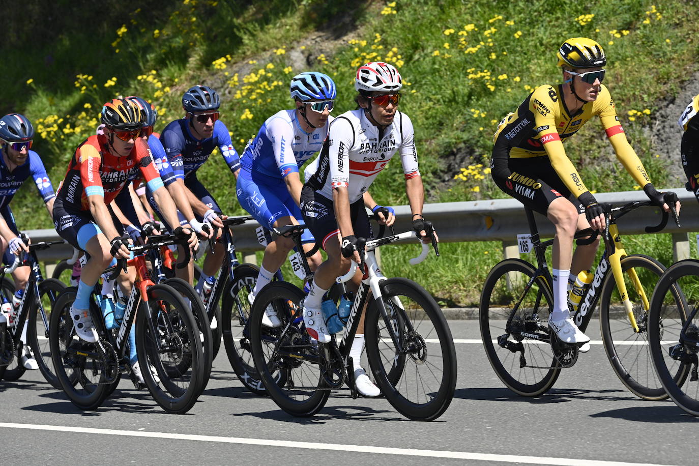 Las mejores imágenes de la tercera etapa de la Itzulia