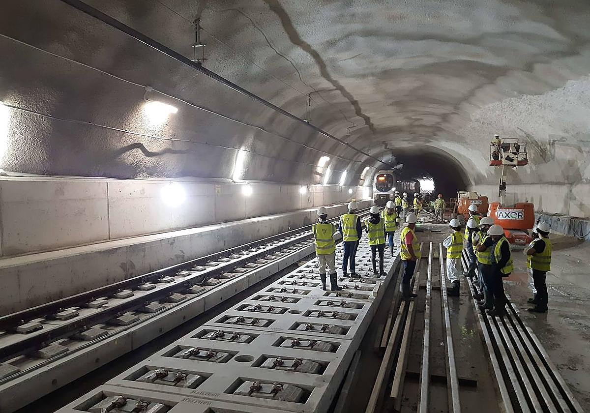 Obras del Topo en Lugaritz.