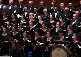 El Orfeón ofrecerá el domingo en Donostia un concierto en solidaridad con Etiopía