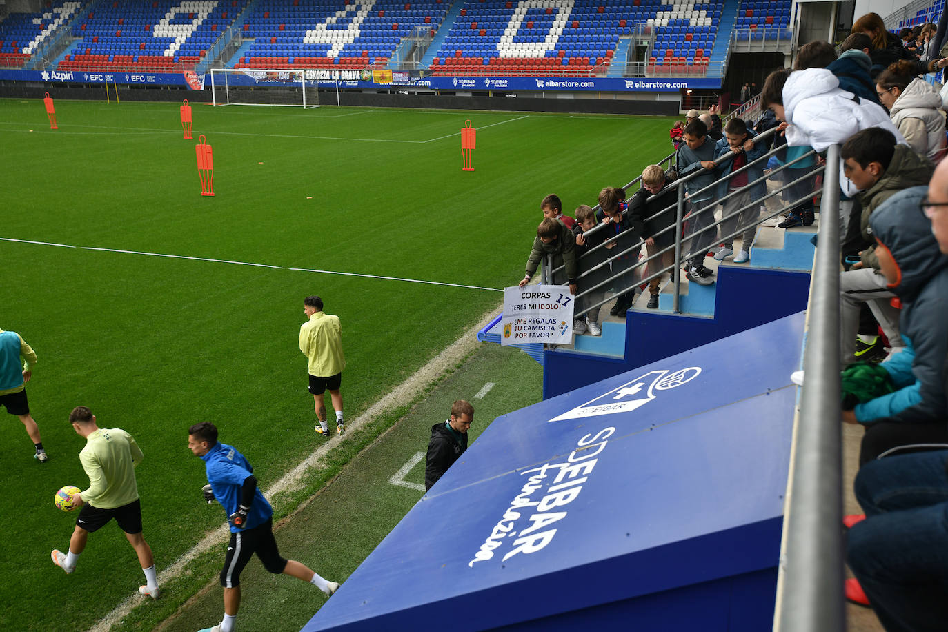 Las mejores imágenes del entrenamiento del Eibar