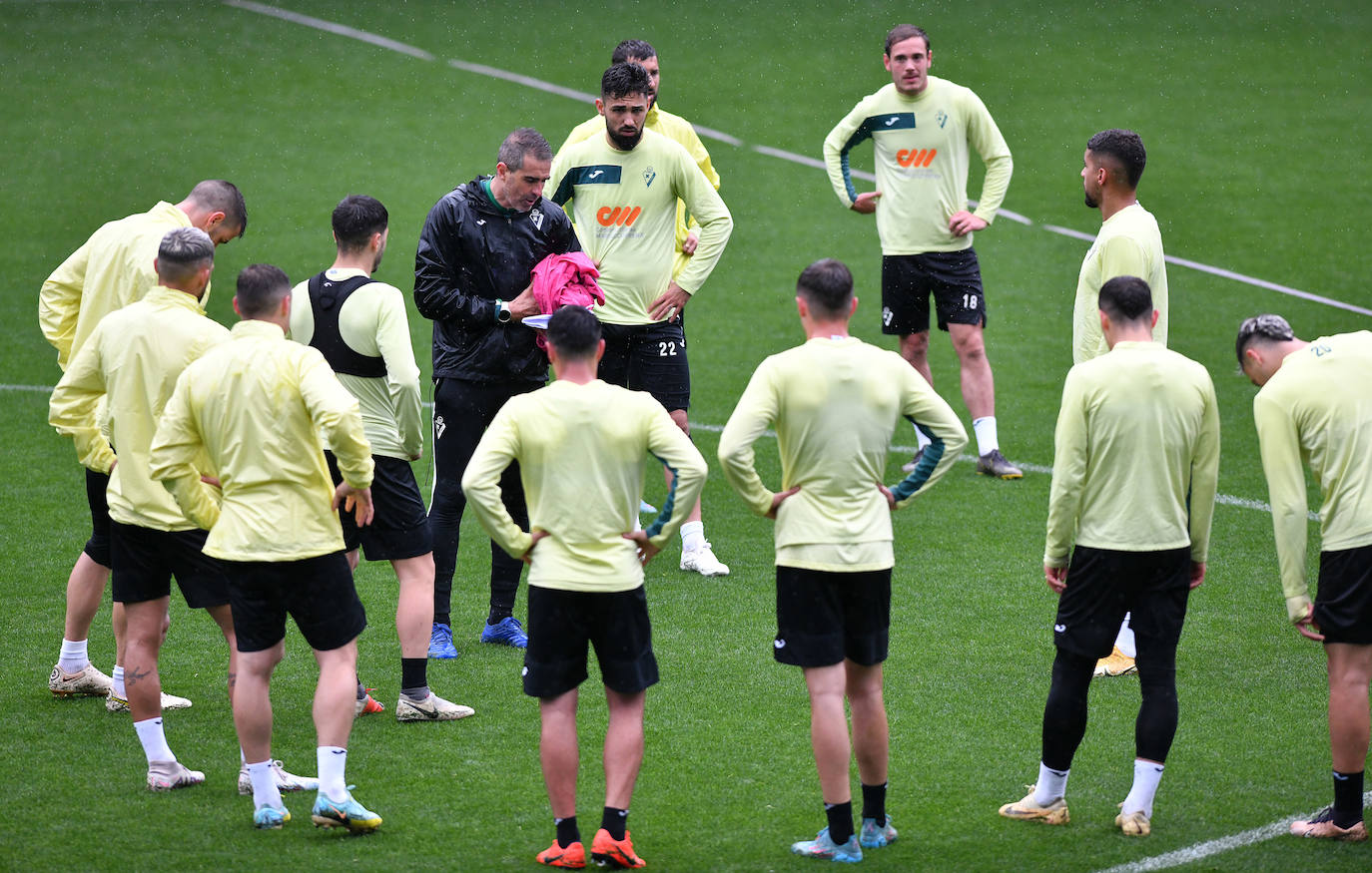 Las mejores imágenes del entrenamiento del Eibar