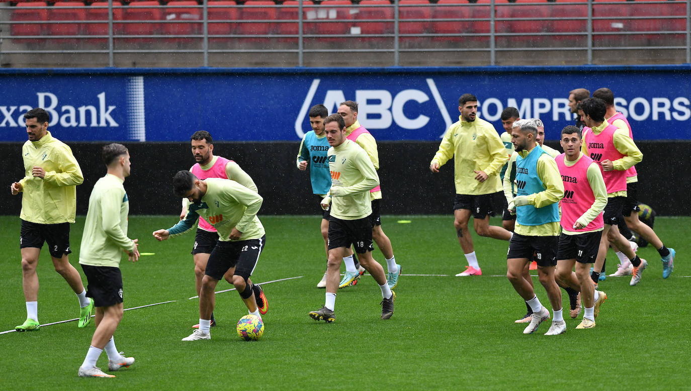 Las mejores imágenes del entrenamiento del Eibar