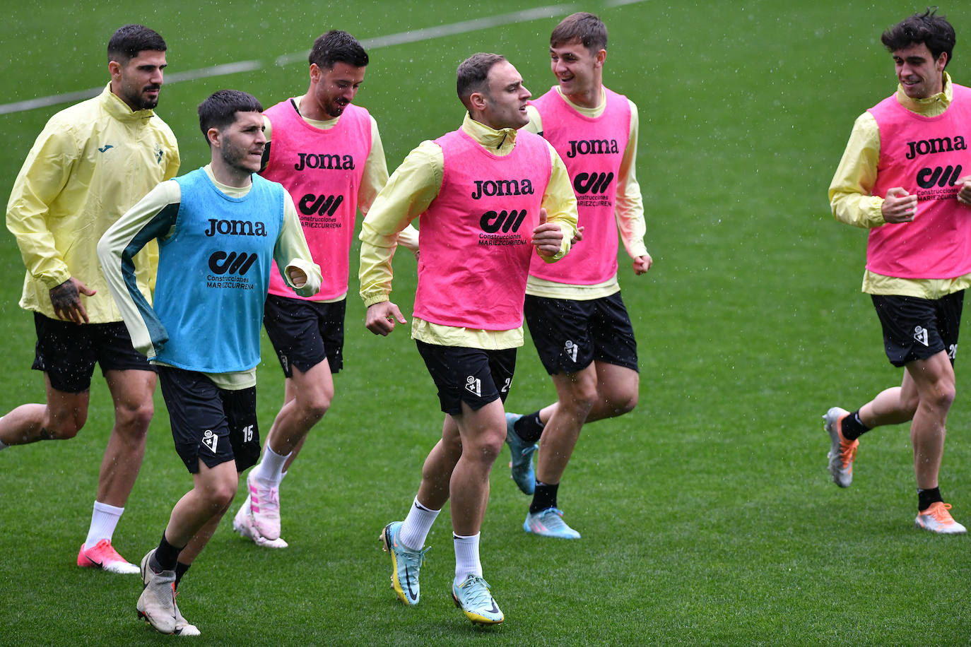 Las mejores imágenes del entrenamiento del Eibar