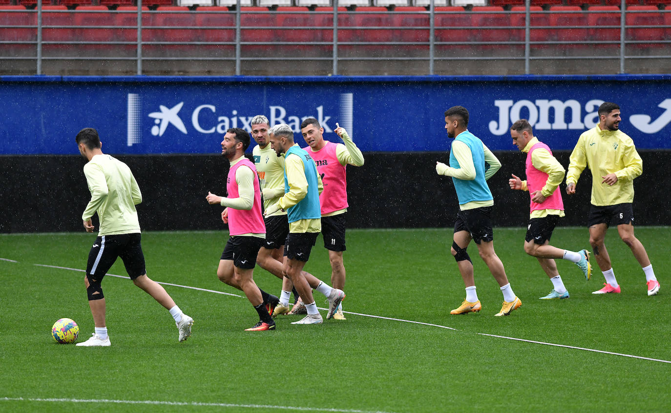 Las mejores imágenes del entrenamiento del Eibar