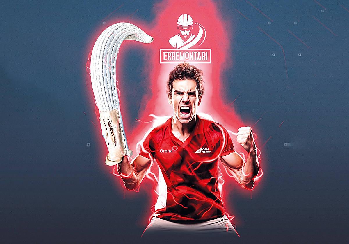 Recreación de Sagardoaren txapelketa.