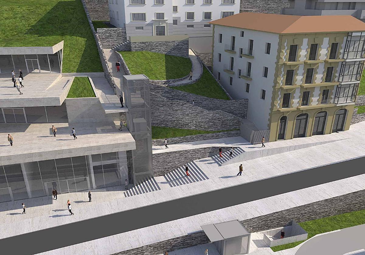 Goia defiende la «legalidad» del plan para el cerro de San Bartolomé y dice que la ladera «debe completarse»