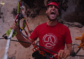 Un momento de desesperación Yocahu en la prueba de inmunidad de El Conquistador del Caribe.