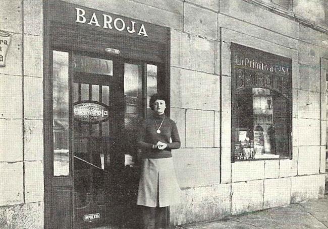 La imprenta Baroja, en San Sebastián.