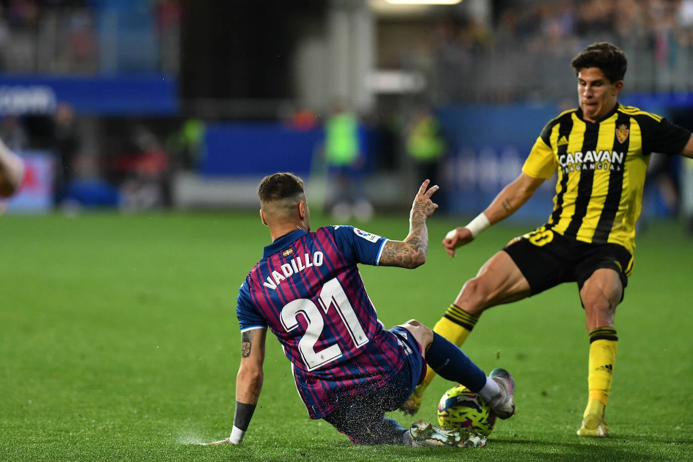 Las mejores imágenes del Eibar-Zaragoza