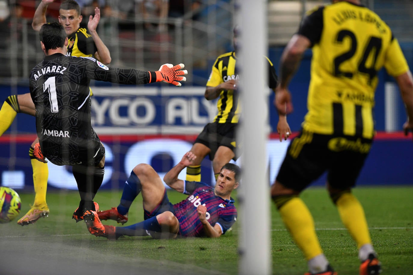 Las mejores imágenes del Eibar-Zaragoza