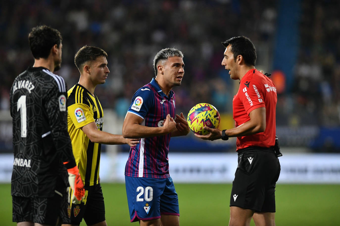 Las mejores imágenes del Eibar-Zaragoza