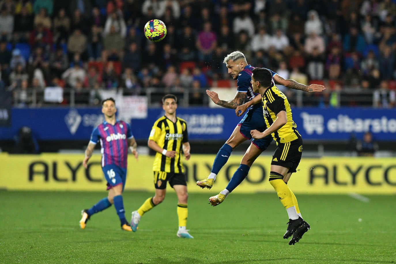 Las mejores imágenes del Eibar-Zaragoza