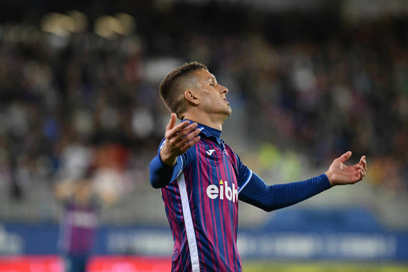 Las mejores imágenes del Eibar-Zaragoza