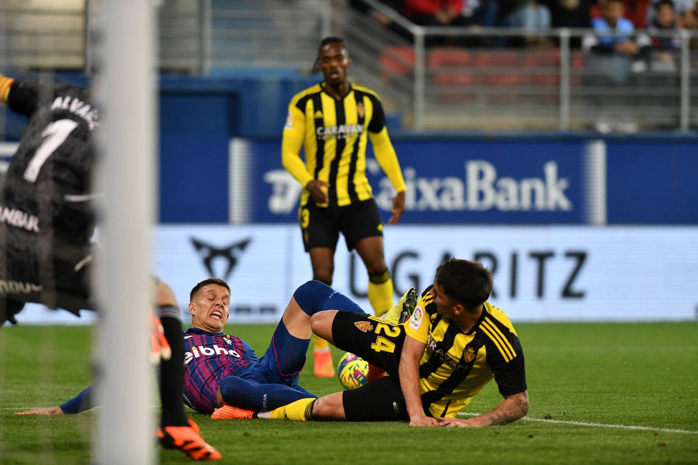 Las mejores imágenes del Eibar-Zaragoza