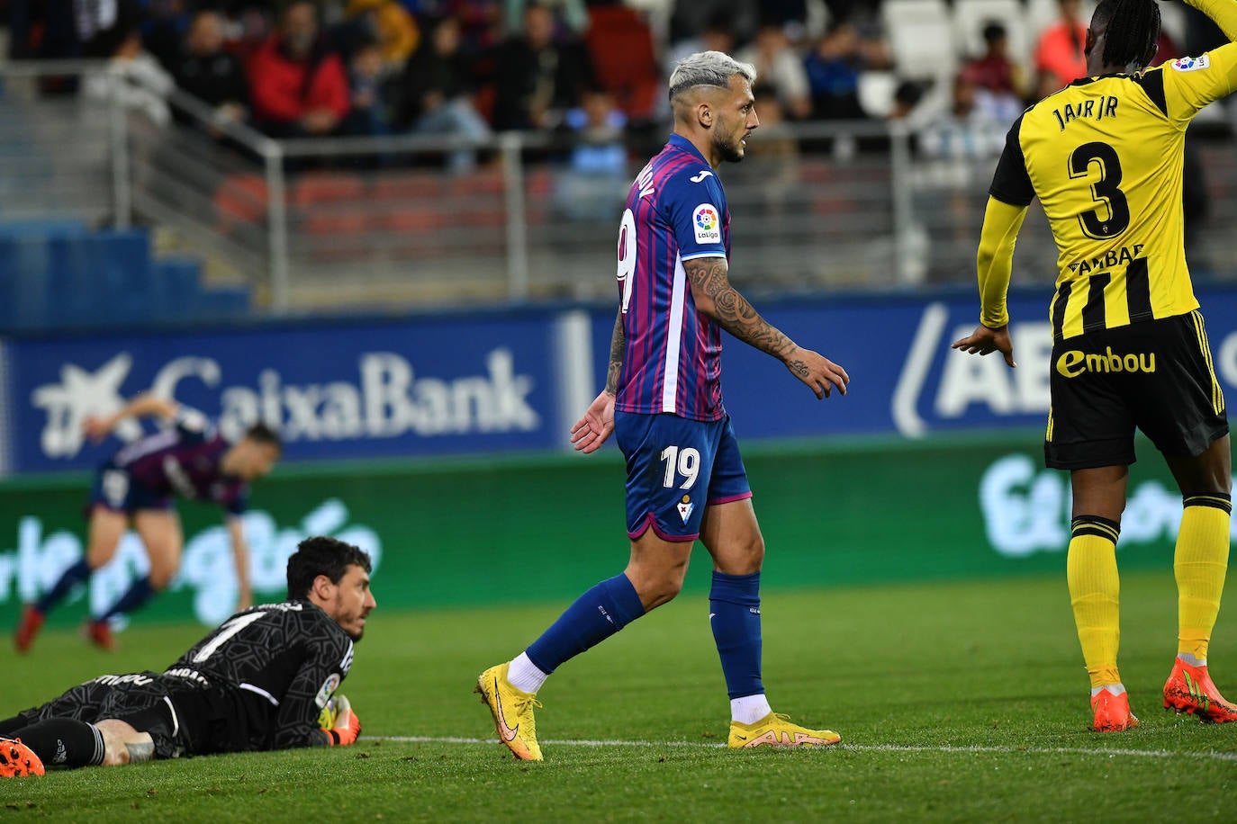 Las mejores imágenes del Eibar-Zaragoza
