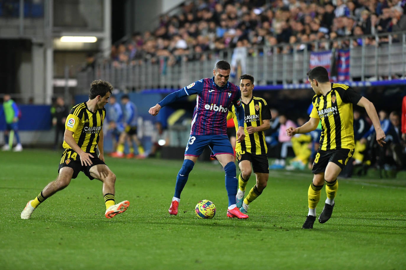 Las mejores imágenes del Eibar-Zaragoza