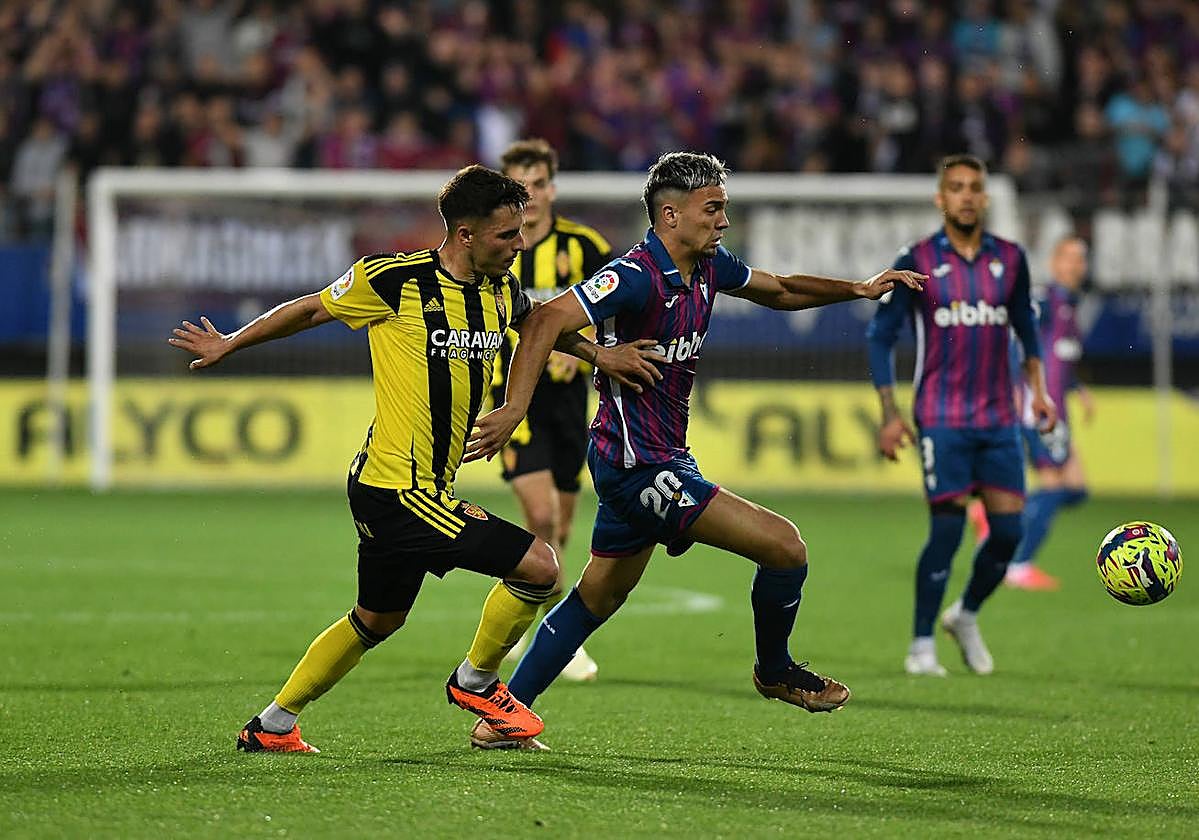 Las mejores imágenes del Eibar-Zaragoza