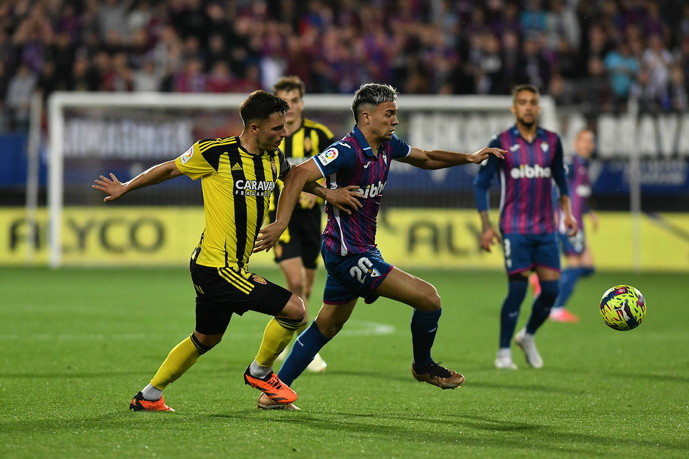 Las mejores imágenes del Eibar-Zaragoza