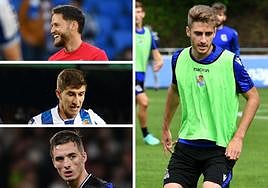 Remiro, Aihen, Pacheco y Robert Navarro.