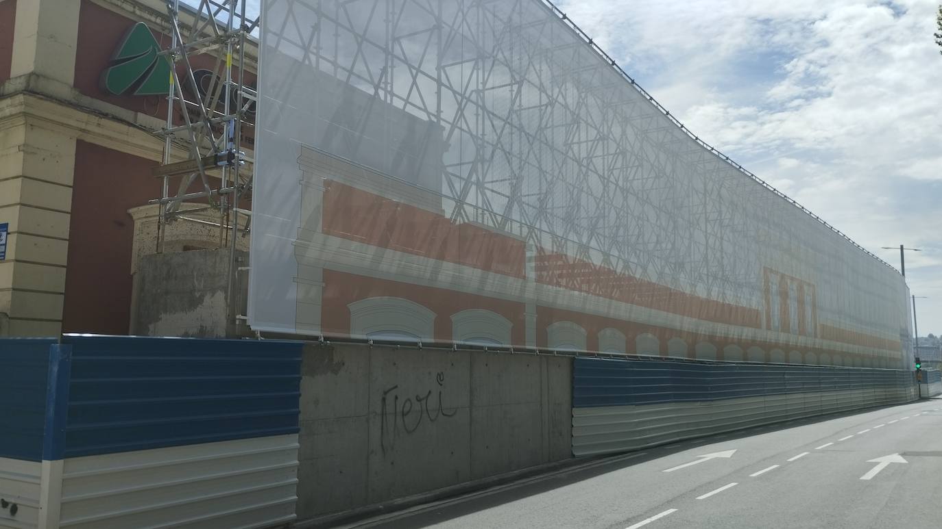 La demolición de la estación de tren de San Sebastián