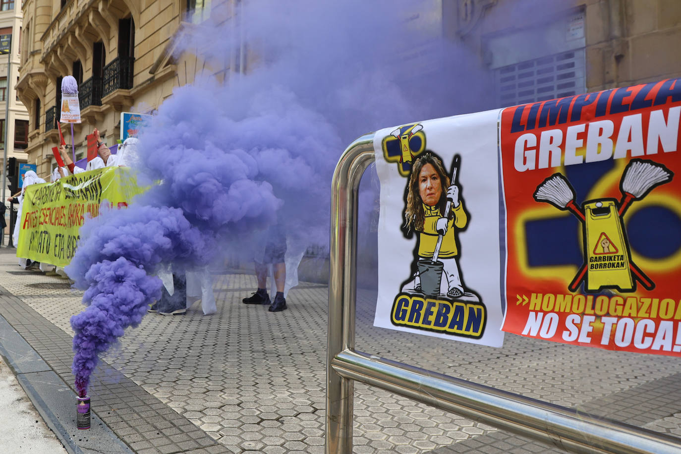 Una manifestación para reivindicar derechos