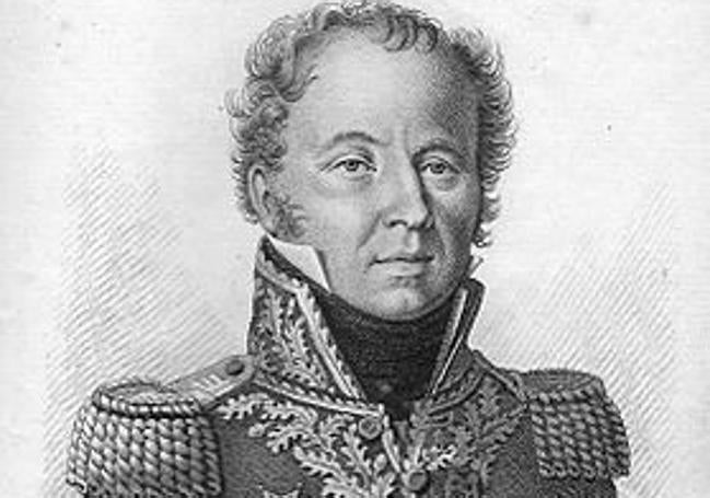 Louis-Emmanuel Rey, general al mando de las tropas de ocupación en San Sebastián desde 1811 a 1813. Por Forestier (1818).